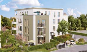 Visualisierung  Projekt Saarburg Terrassen 
